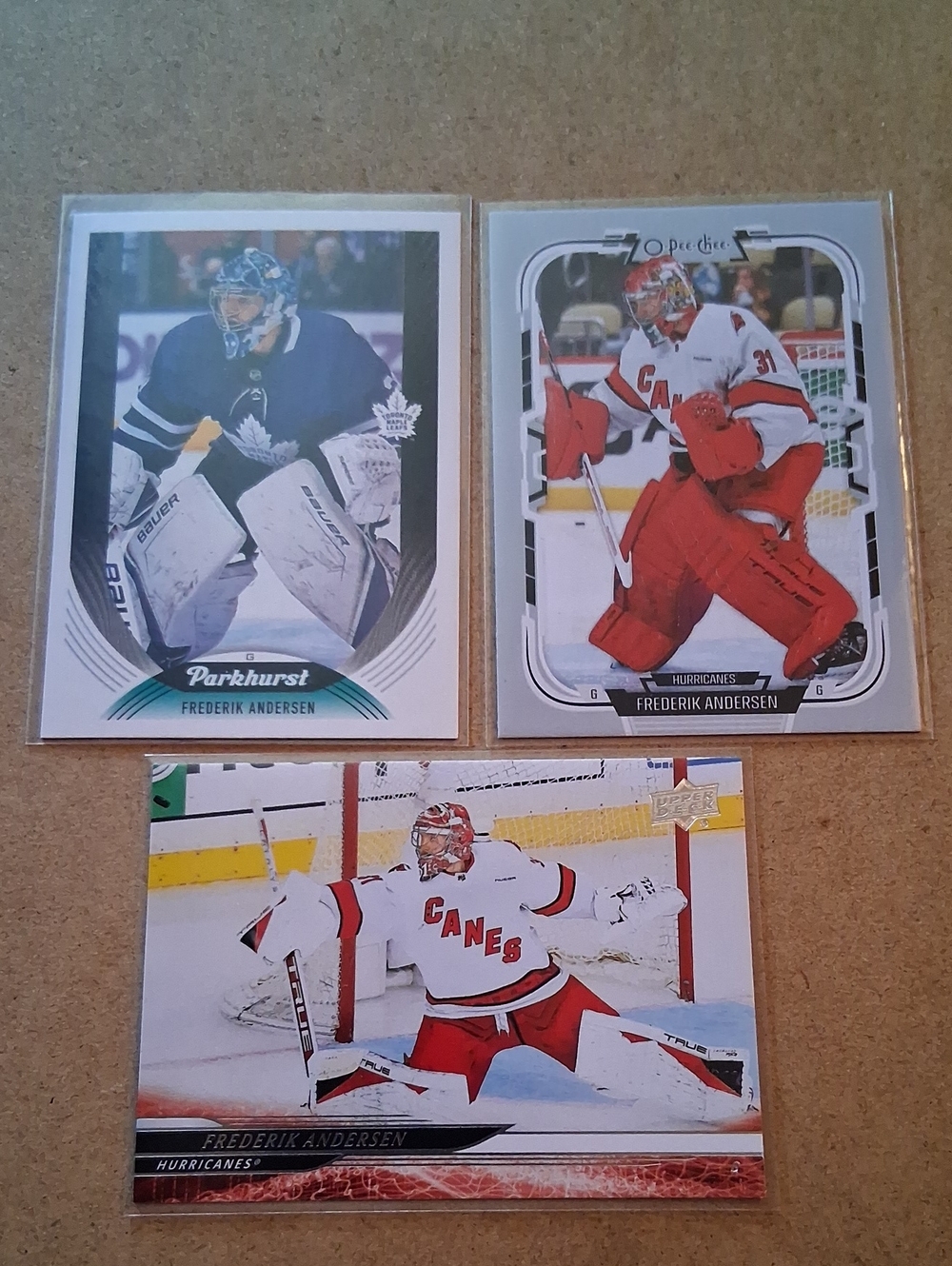 Frederik Andersen Cards - Blue & White